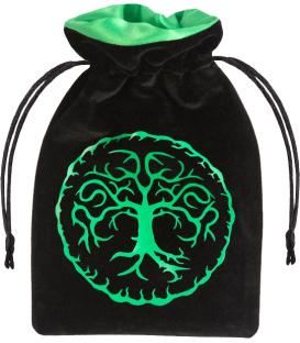 Bolsa Q-Workshop: Forest (Black & Green)
