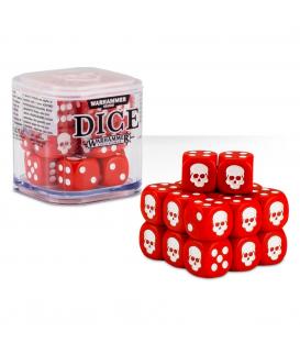 Cubo de Dados Warhammer - Rojo (20)