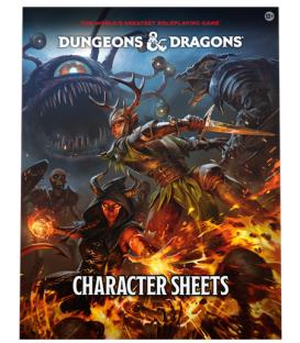Dungeons & Dragons: Character Sheets (2024) (Inglés)