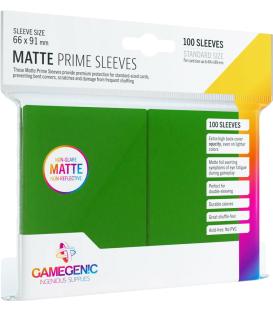 Gamegenic: Pack Matte Prime Sleeves (Verde) (100)