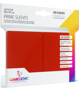 Gamegenic: Pack Prime Sleeves (Rojo) (100)