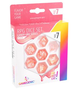 Gamegenic: Peach RPG Dice Set (7pcs)