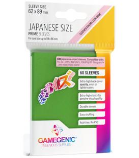 Gamegenic: Prime Japanese Sleeves 62x89mm (60) (Verde)