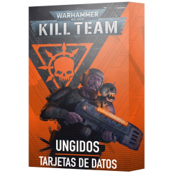 Kill Team: Tarjetas de Datos de Ungidos -...