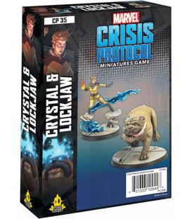Marvel Crisis Protocol: Crystal & Lockjaw (Inglés)
