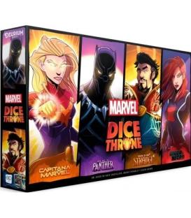 Marvel Dice Throne/2 (Capitana Marvel, Black Panther, Doctor Strange, Viuda Negra)