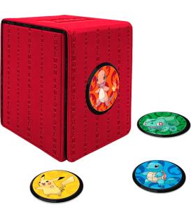 Pokemon: Alcove Click Deck Box (Kanto) (Rojo)