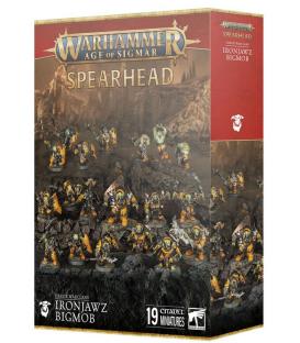 Warhammer Age of Sigmar: Orruk Warclans - ironjawz Bigmob (Spearhead)